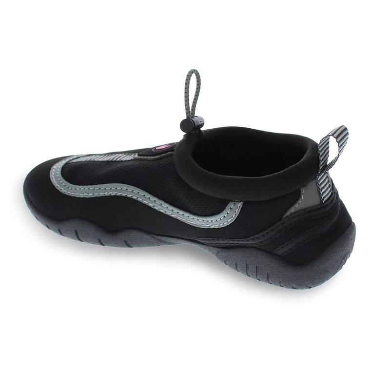 Body Glove Girls Water Shoes Size 2 Black Neon Pink Riptide III Sports New