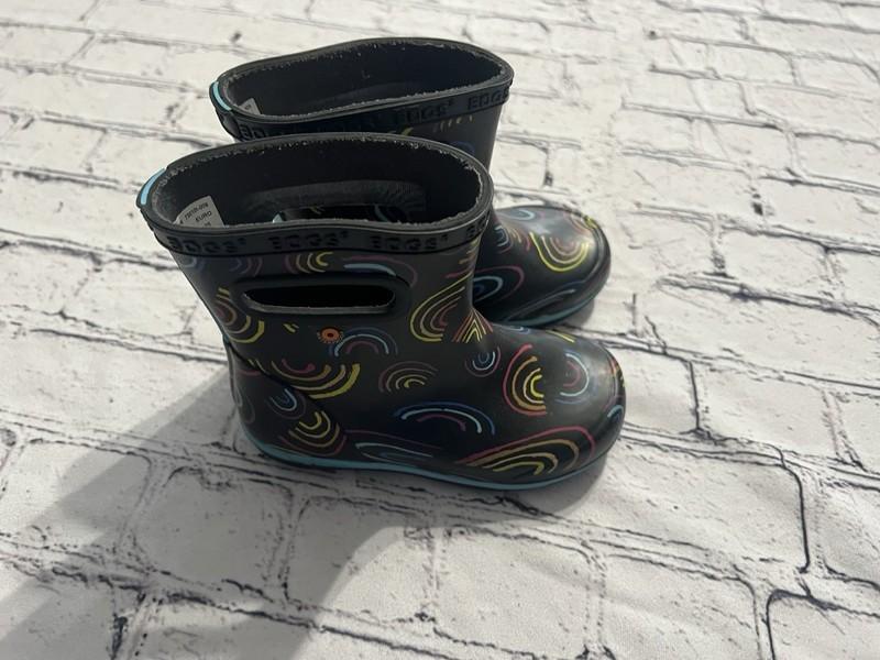 Bogs Skipper Ll Wild Rainbow Boots Size US 9/EURO 25