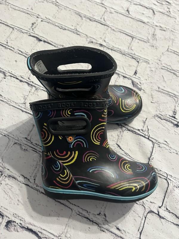 Bogs Skipper Ll Wild Rainbow Boots Size US 9/EURO 25