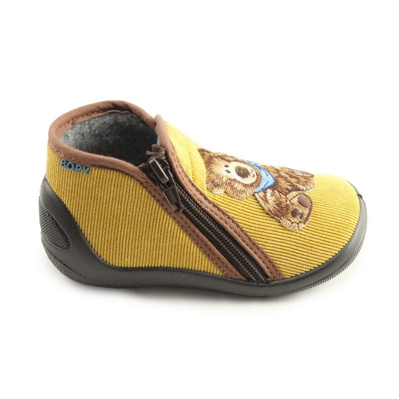 Bopy Boys Warm Slippers Made In France (Agaga Ocfre)