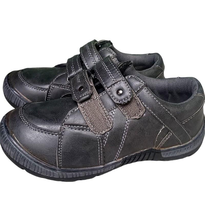 Boutattini Original Boy's Low-top Dress Sneakers Gray Toddler Size 3 NWOT