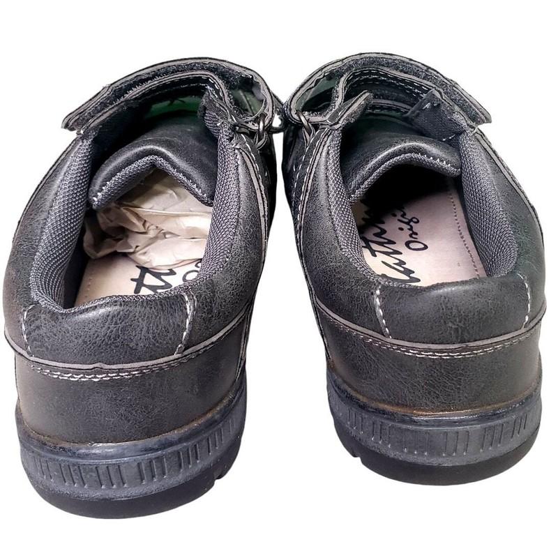 Boutattini Original Boy's Low-top Dress Sneakers Gray Toddler Size 3 NWOT