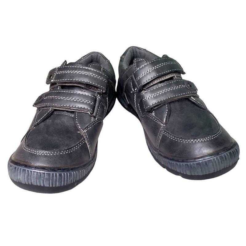 Boutattini Original Boy's Low-top Dress Sneakers Gray Toddler Size 3 NWOT