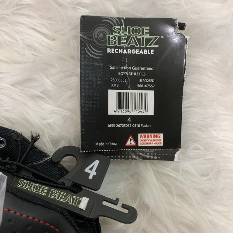 Boy Black Shoe Beatz Bluetooth Wireless Speaker Shoes 4 Youth