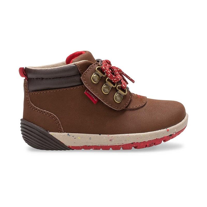 Boy's Boots Merrell Kids Bare Steps Boot 2.0 (Toddler)