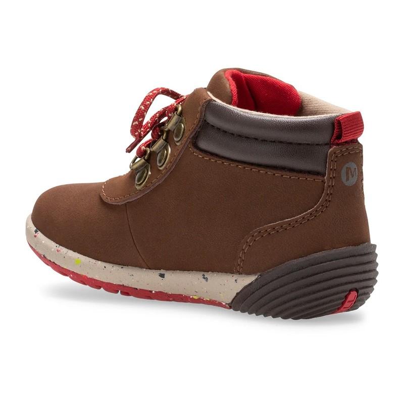 Boy's Boots Merrell Kids Bare Steps Boot 2.0 (Toddler)