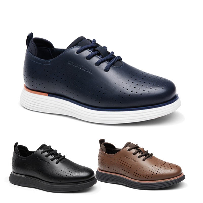 Boy's Classic Fashion Dress Sneakers Oxfords Casual Shoes for Holidays