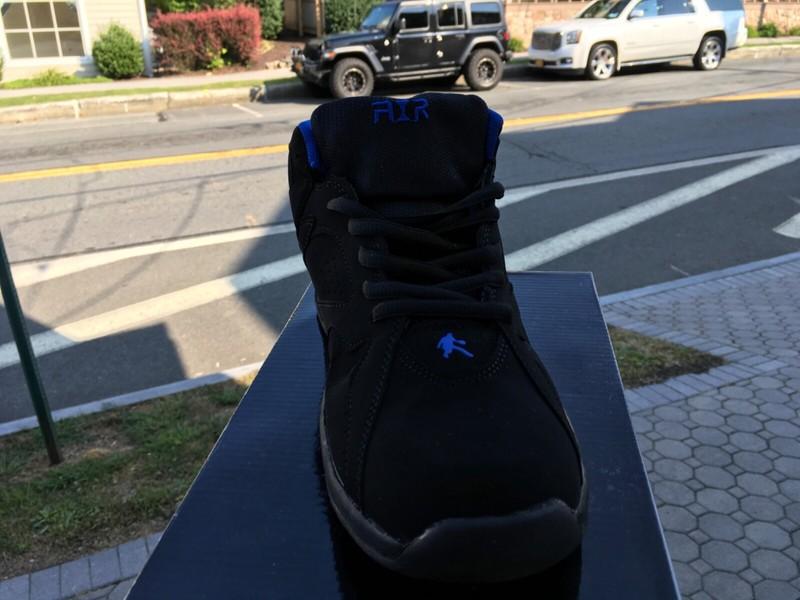 Boys AIR Black & Blue Back To School Athletic Sports Sneakers Style A888