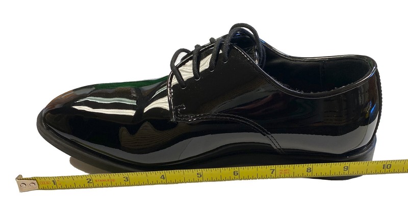 Boys Fabian Couture Shiny Black Tuxedo Shoes Formal Wedding Ring Bearer Size 5