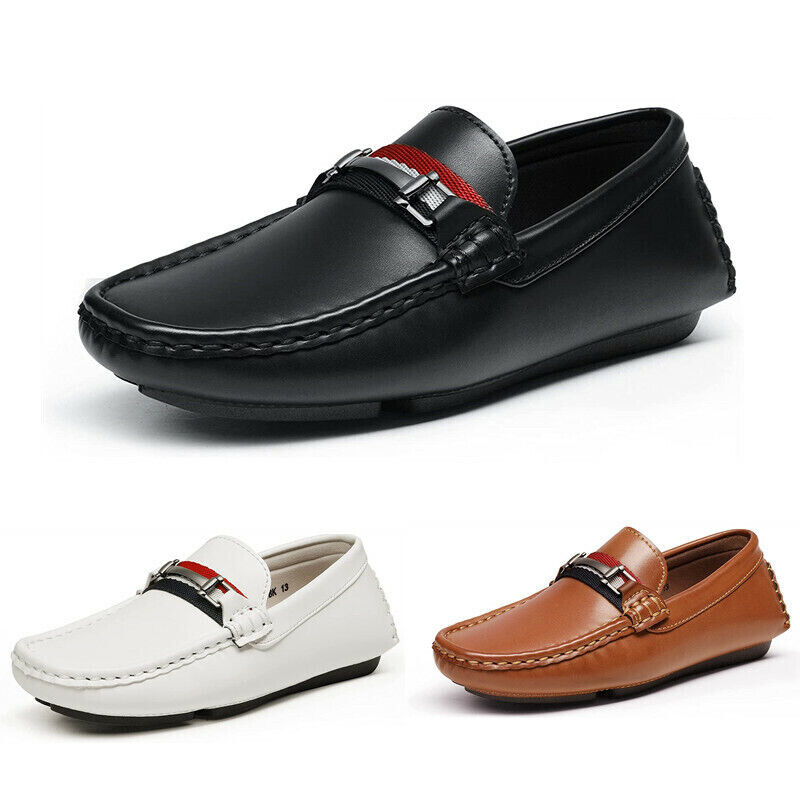 Boys Formal Dress Shoes Comfortable Slip on Loafer Shoes Slip-On Hot