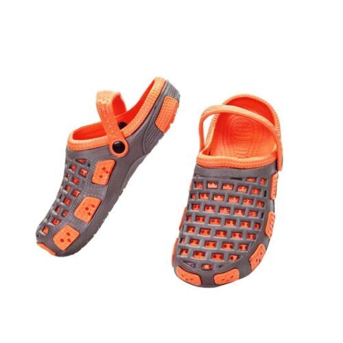 Boys Garden Shoes Children Slip-On Sandals Kid Clogs For Indoor Outdoor Non-slip