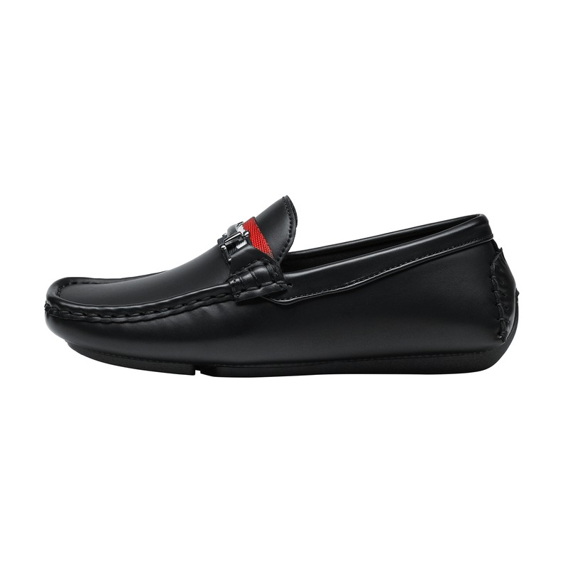 Boys Kids Toddlers Slip On Loafers Shoes Comfort Formal Dress Shoes