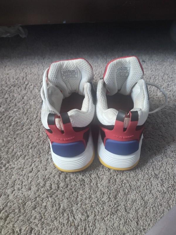 Boys Ralph Lauren Polosport P100 Sneakers Size 6 Multi Color