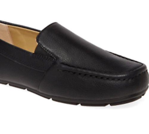 Boys Size 3.5 Nordstrom Loafers Black Nwt