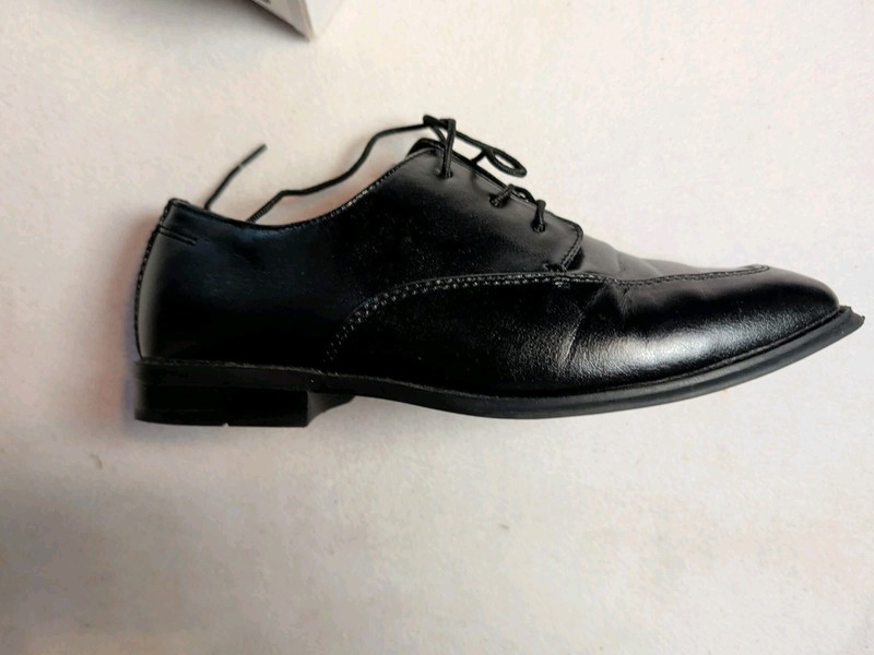 Boys Size 5M Black Dress Shoes Tie Lace-up Formal Wedding Sonoma Goods For Life
