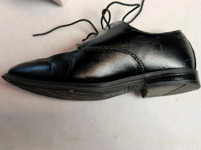 Boys Size 5M Black Dress Shoes Tie Lace-up Formal Wedding Sonoma Goods For Life