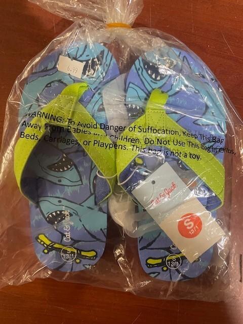 Boys' Slip-on Krew Sandals From Cat And Jack/New/Size S-13/1