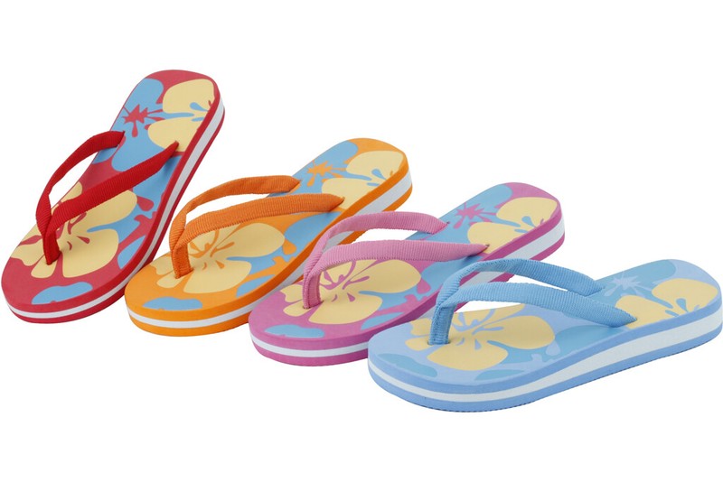 Brand New Children's Boys Girls Kids Sandals Flip Flops Thongs Casual Flowers