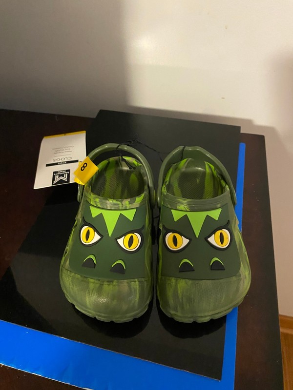 BRAND NEW TODDLER BOYS SIZE 8 MEMBER'S MARK CLOG SANDALS