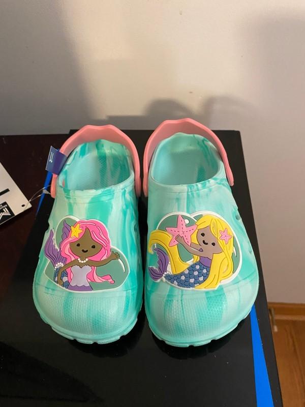 BRAND NEW TODDLER GIRL'S SIZE 11 MEMBER'S MARK CLOG SANDALS