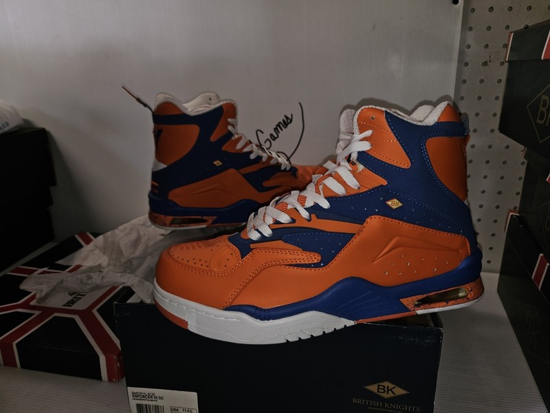 British Knights Dymacel High Tops Size 12 Shoes NWT New York Knicks TRIBUTE #00