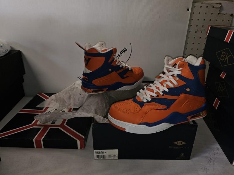 British Knights Dymacel High Tops Size 12 Shoes NWT New York Knicks TRIBUTE #00