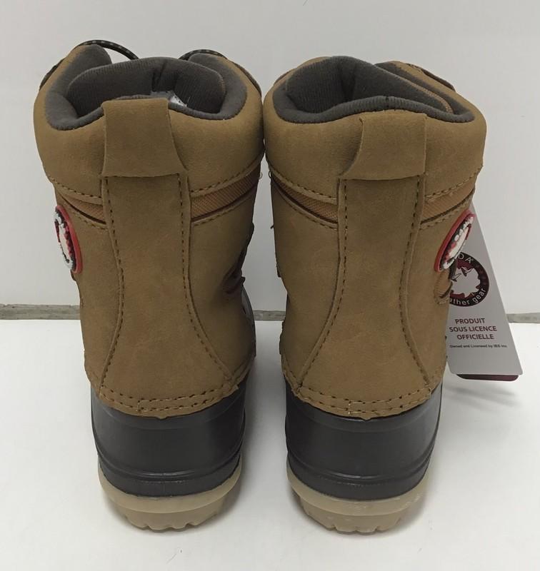 Canada Weathergear Duck Boots Unisex Adelle Toddler In Chestnut US Size 9M