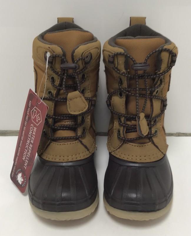 Canada Weathergear Duck Boots Unisex Adelle Toddler In Chestnut US Size 9M