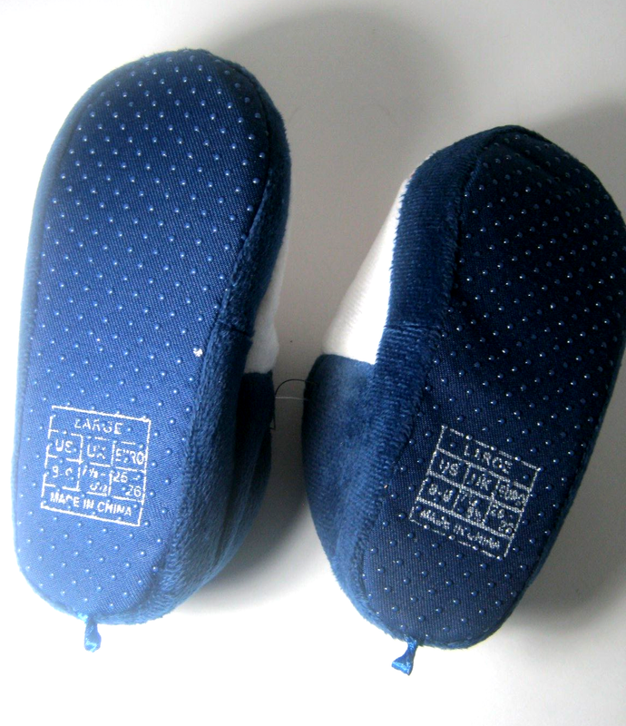 CAPELLI CAP 3 White Blue Slip On Casual Shoes Toddler 5 & 6