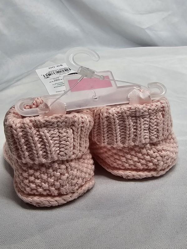 Carter's Baby Girls' Newborn Pink Unicorn Themed Knit Style 100 Cotton Booties