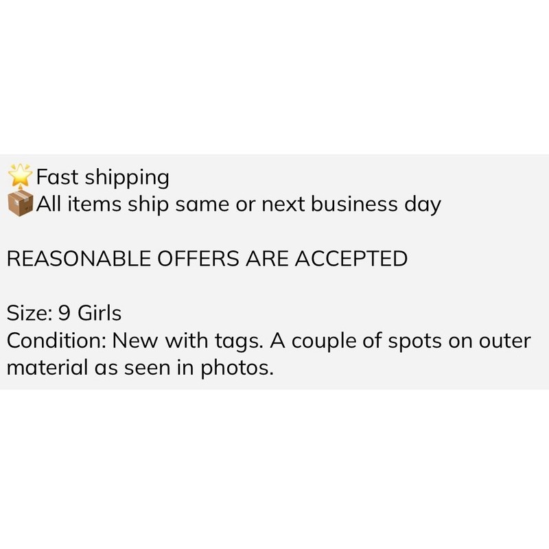 Carter's Brinley Fashion Boots Girls 9 Black Moto Biker Grunge Lug Edgy Buckle