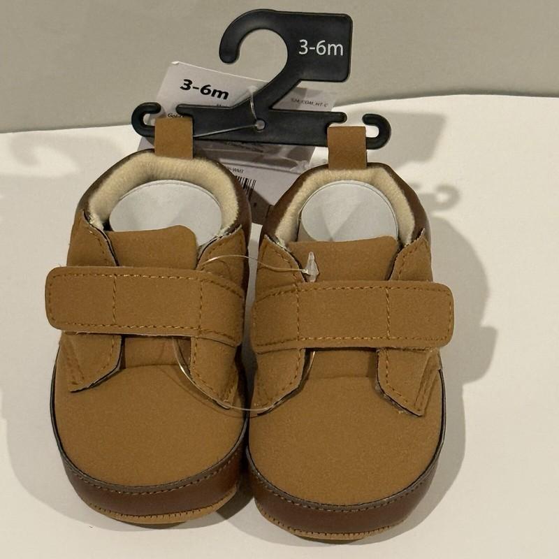 Carter’s Child Of Mine Brown Soft Boots Shoes Baby Boy 3-6M NWT NEW