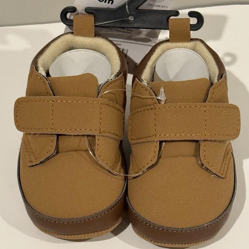 Carter’s Child Of Mine Brown Soft Boots Shoes Baby Boy 3-6M NWT NEW