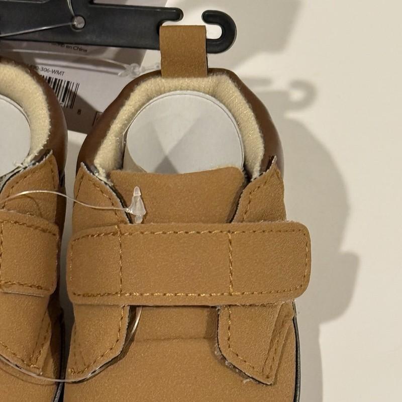 Carter’s Child Of Mine Brown Soft Boots Shoes Baby Boy 3-6M NWT NEW