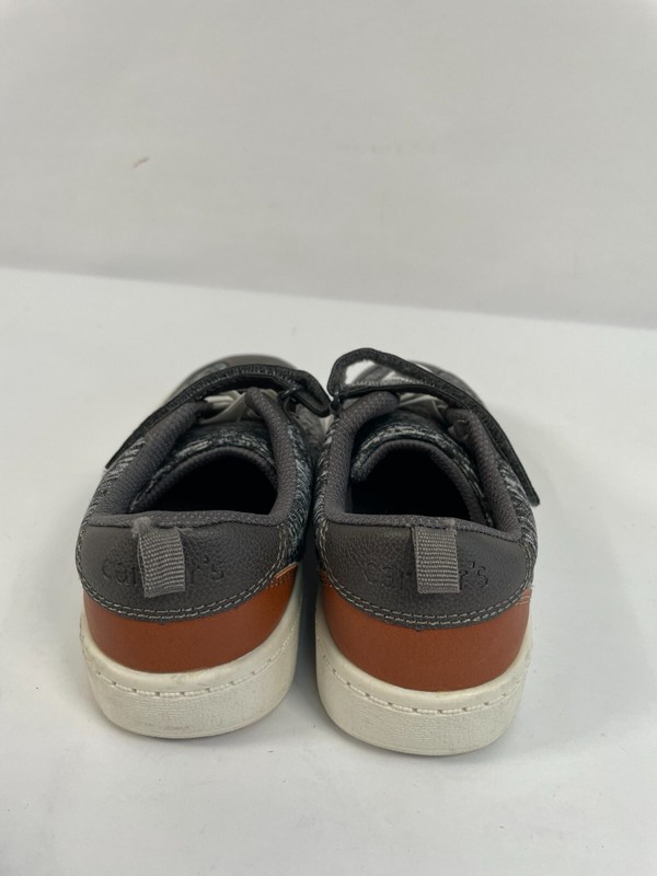 Carter's Gustav Sneaker Toddler Boys Gray Comfort Low Top Casual Outfit Size 1