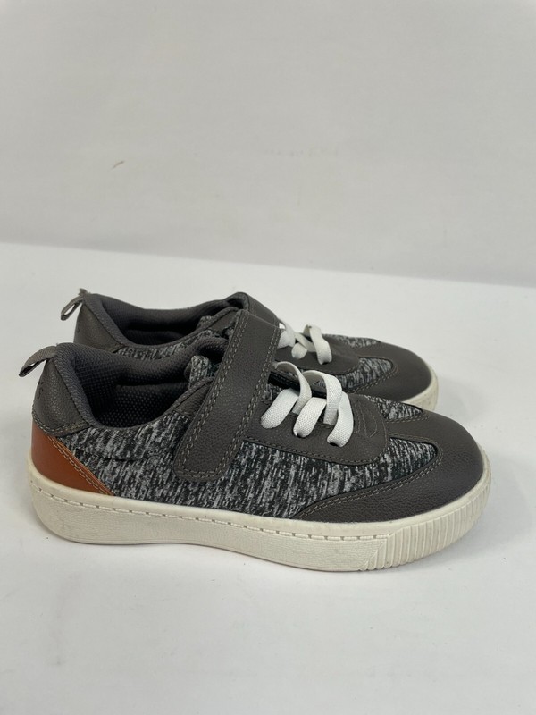 Carter's Gustav Sneaker Toddler Boys Gray Comfort Low Top Casual Outfit Size 1