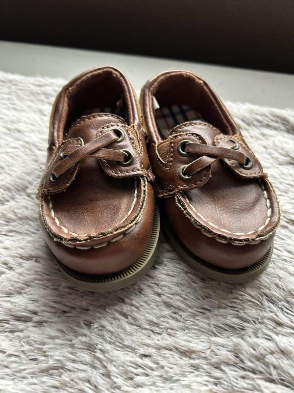 Carter’s Toddler Boy’s Shoes Brown Boat Shoes Color Brand New Size US 4 New