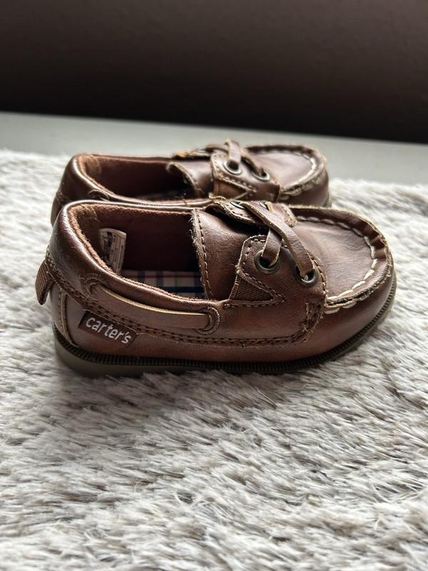 Carter’s Toddler Boy’s Shoes Brown Boat Shoes Color Brand New Size US 4 New