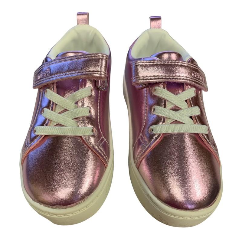 Carter's Toddler Girl's Easy Pull On & Off Wipe Away Tech Hook And Loop Sneaker