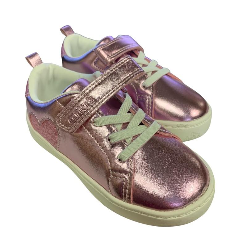 Carter's Toddler Girl's Easy Pull On & Off Wipe Away Tech Hook and Loop Sneaker