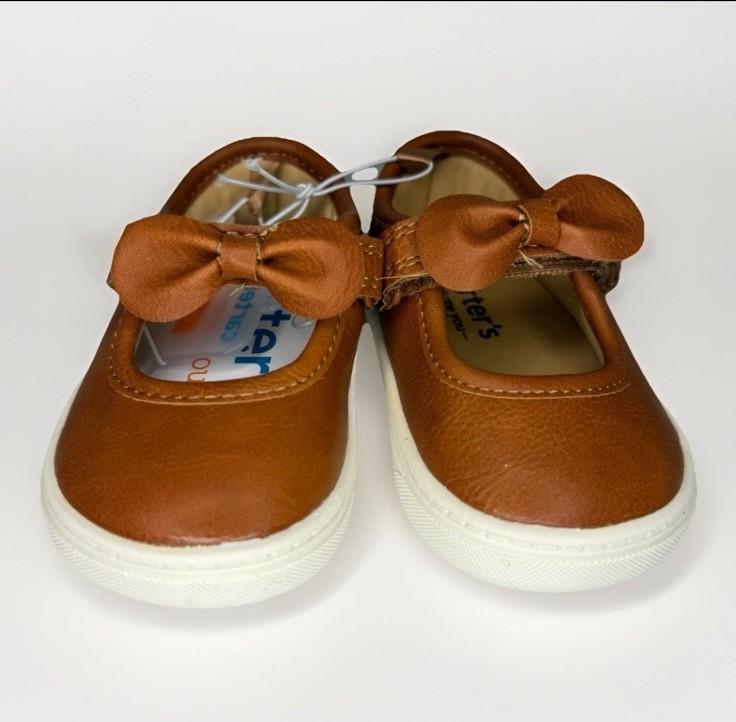 Carter's Toddler Girls Brown Mary Jane Dress Shoes Size 4