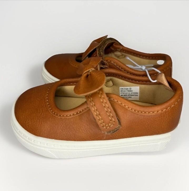 Carter's Toddler Girls Brown Mary Jane Dress Shoes Size 4