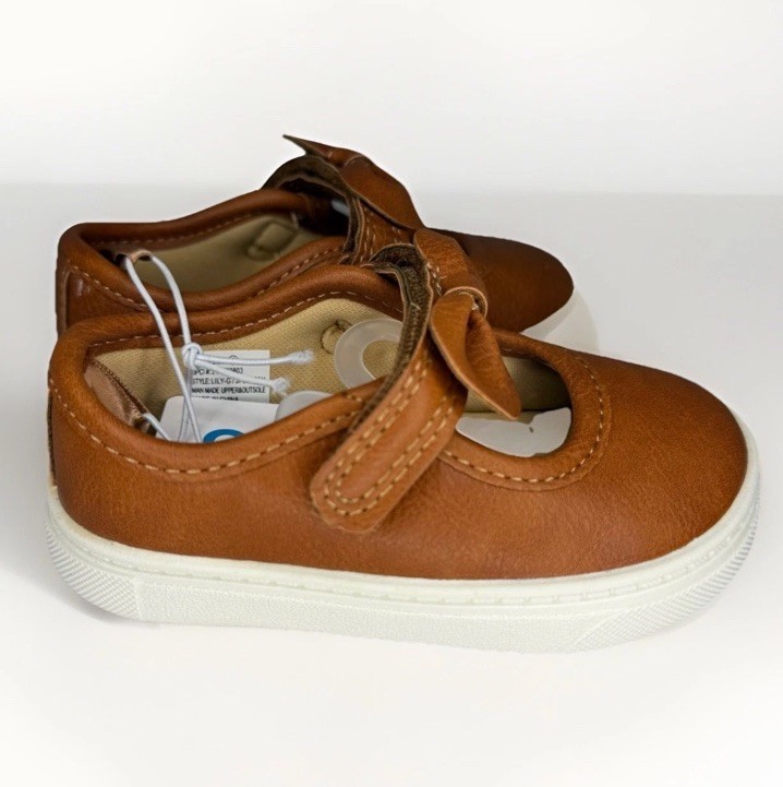 Carter's Toddler Girls Brown Mary Jane Dress Shoes Size 4