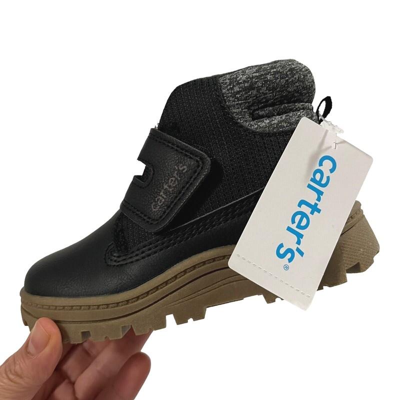 Carter's Toddler-Little Boy's Sporty Boots Size 8-11 Black Stylish & Comfortable