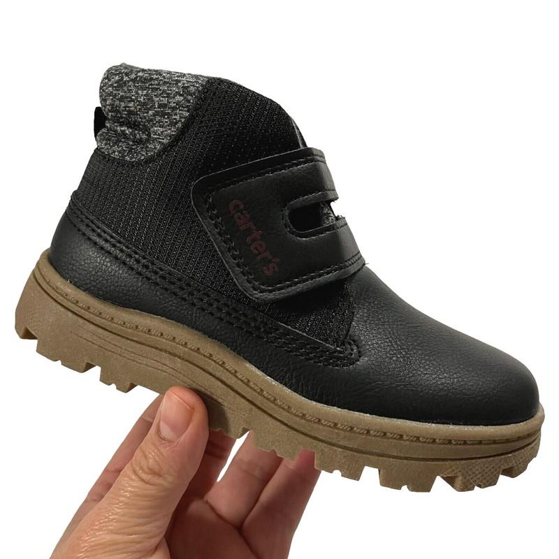 Carter's Toddler-Little Boy's Sporty Boots Size 8-11 Black Stylish & Comfortable
