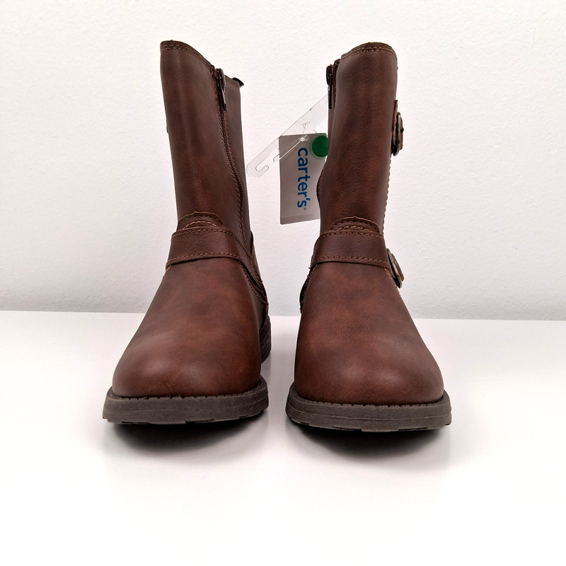 Carter's Youth Girl's Fashion Mid Calf Boots Size 2 Brown Retail $52.00 NWT