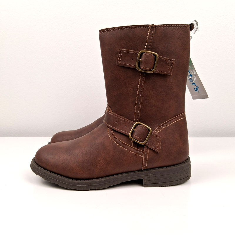 Carter's Youth Girl's Fashion Mid Calf Boots Size 2 Brown Retail $52.00 NWT