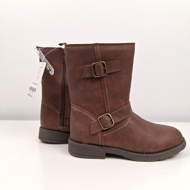 Carter's Youth Girl's Fashion Mid Calf Boots Size 2 Brown Retail $52.00 NWT