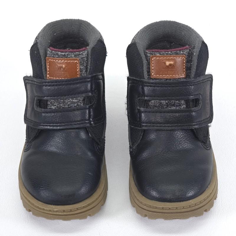 Carters Kelso Chunky Boot Toddler 6M Sporty Round Toe Preppy Casual Outdoors EUC