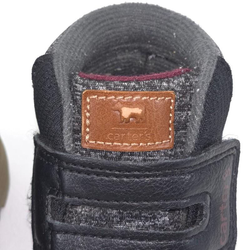 Carters Kelso Chunky Boot Toddler 6M Sporty Round Toe Preppy Casual Outdoors EUC